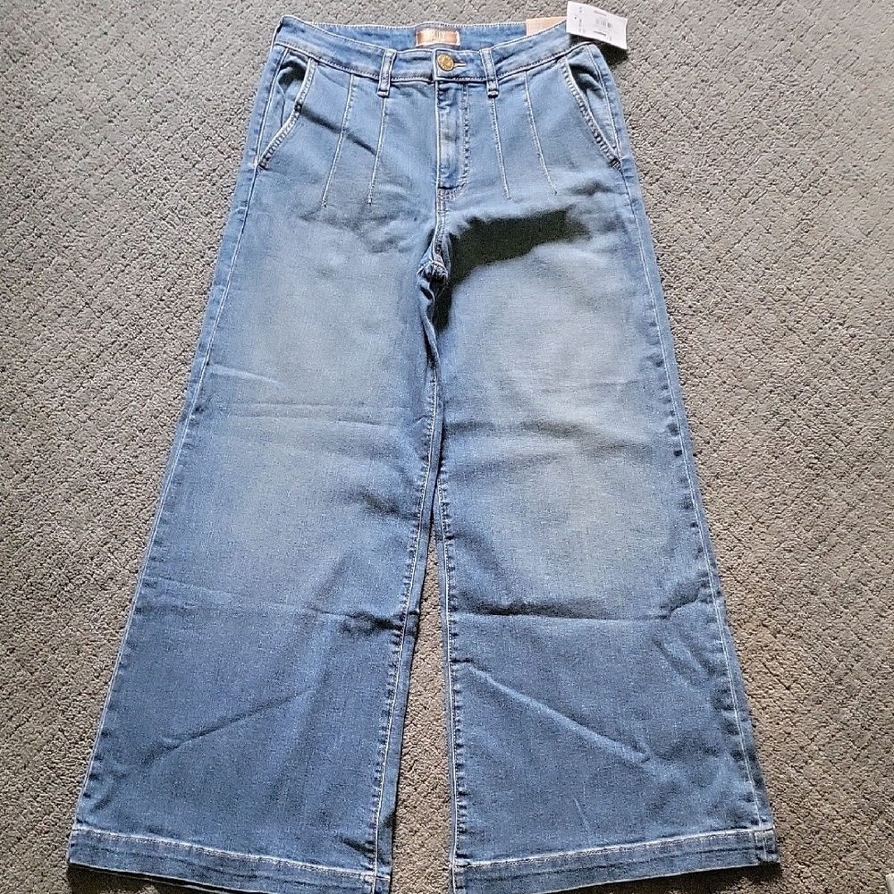 KUT FROM THE KLOTH SIZE 2 Wide-Leg Blue Jeans